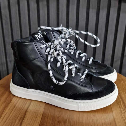 Moncler Black High Top UK12.5 Child