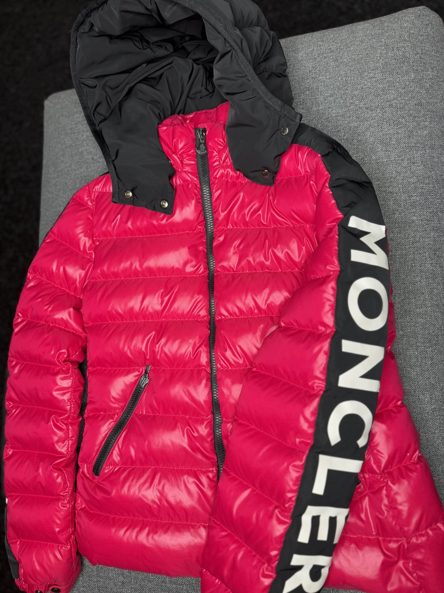 Moncler Jacket Age 14 Pink 19