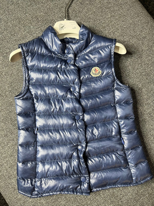 Moncler Liane Gilet Blue Size 5 Child