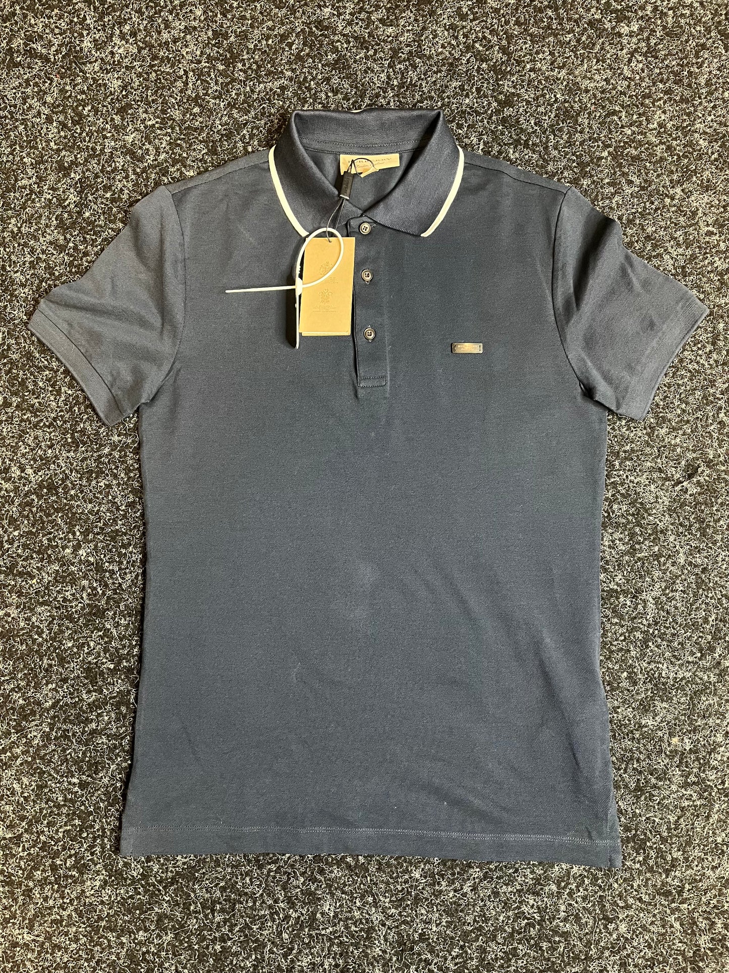 Burberry Polo Navy Small 1949