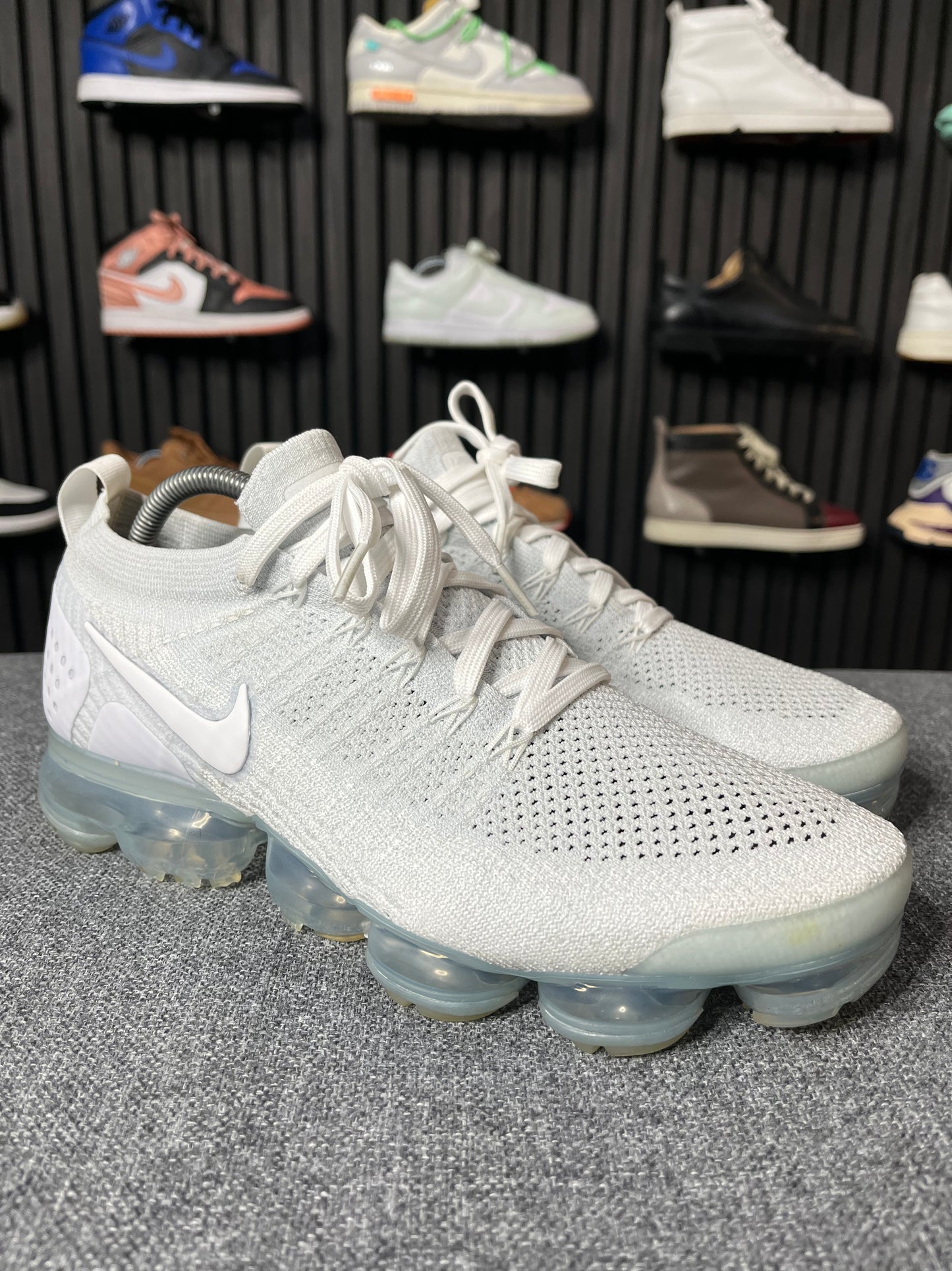 Nike Air Vapormax Flyknit 2 Pure Platinum UK9 EU44 Soled