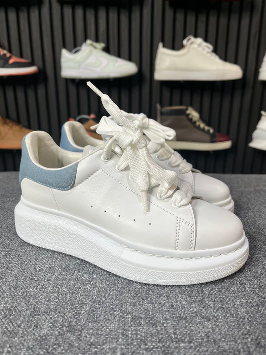 Alexander McQueen White/Blue UK12.5 EU31