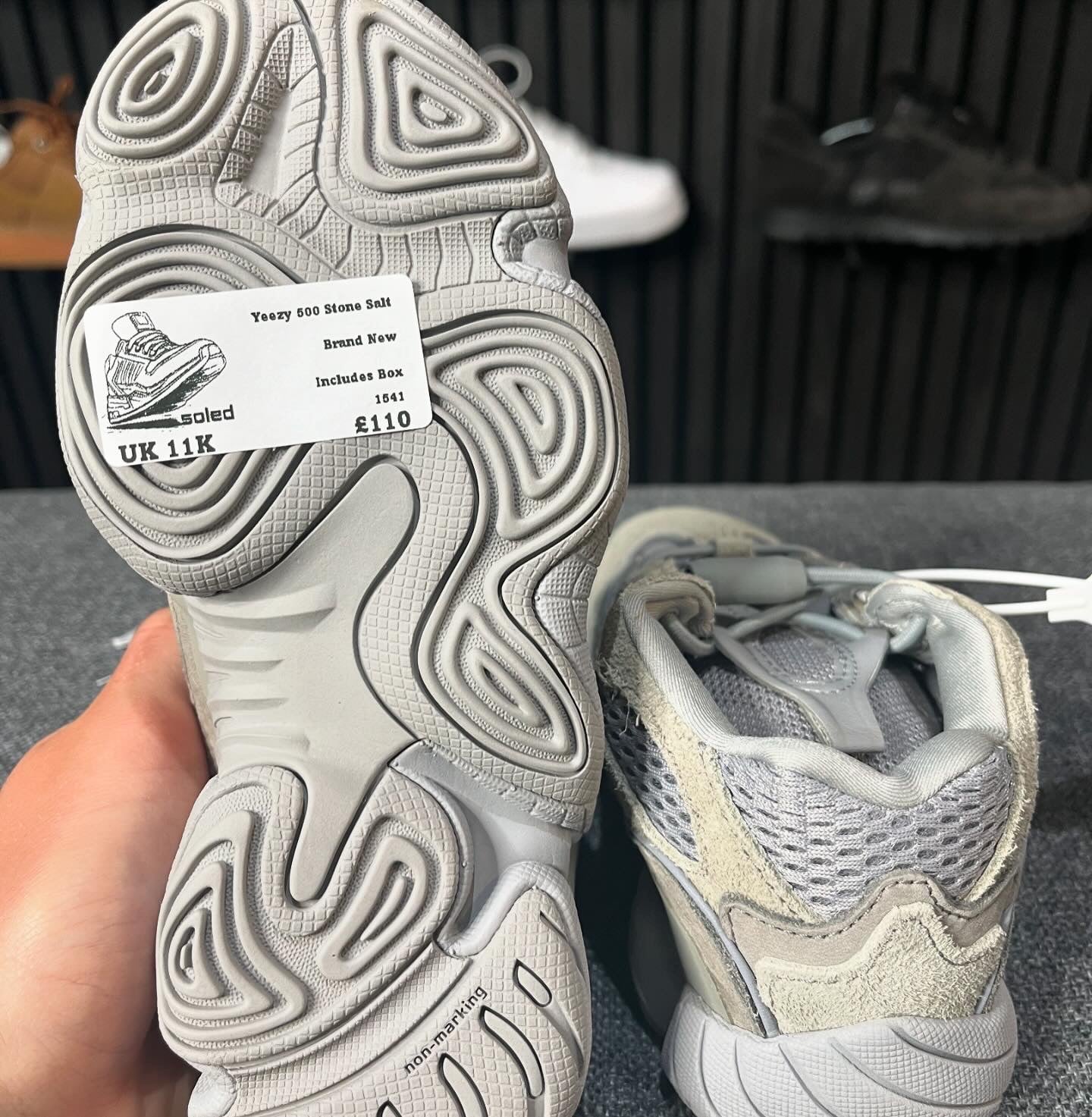 Yeezy 500 Stone Salt UK11