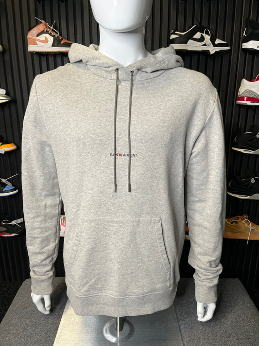 Saint Laurent Hooded Sweater Grey Large 1643