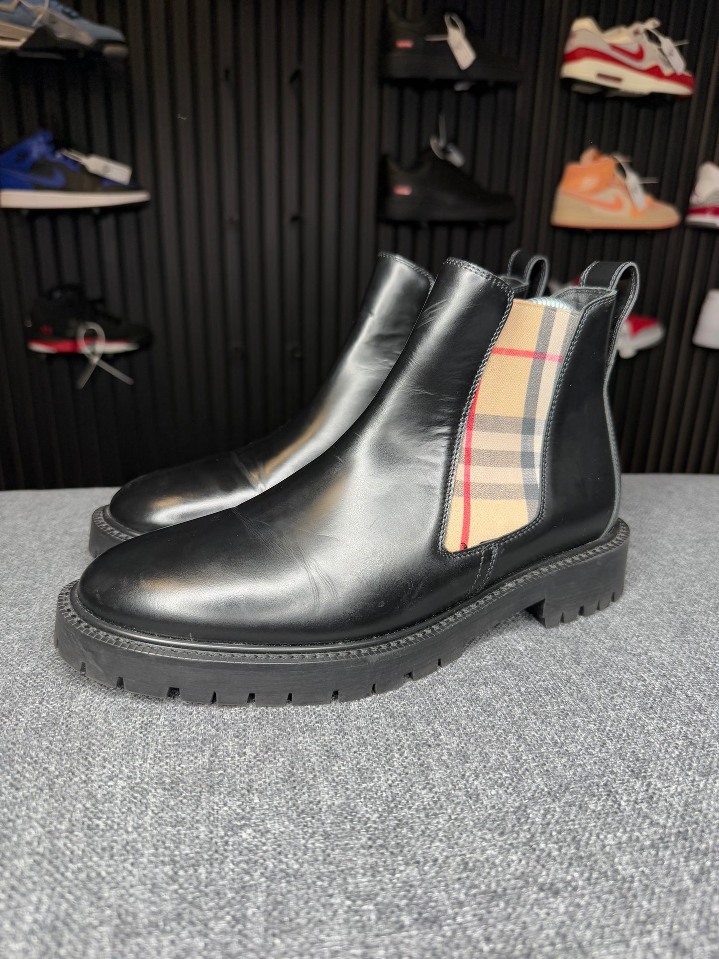 Burberry Ankle Boot Black UK5.5 EU38.5 1987