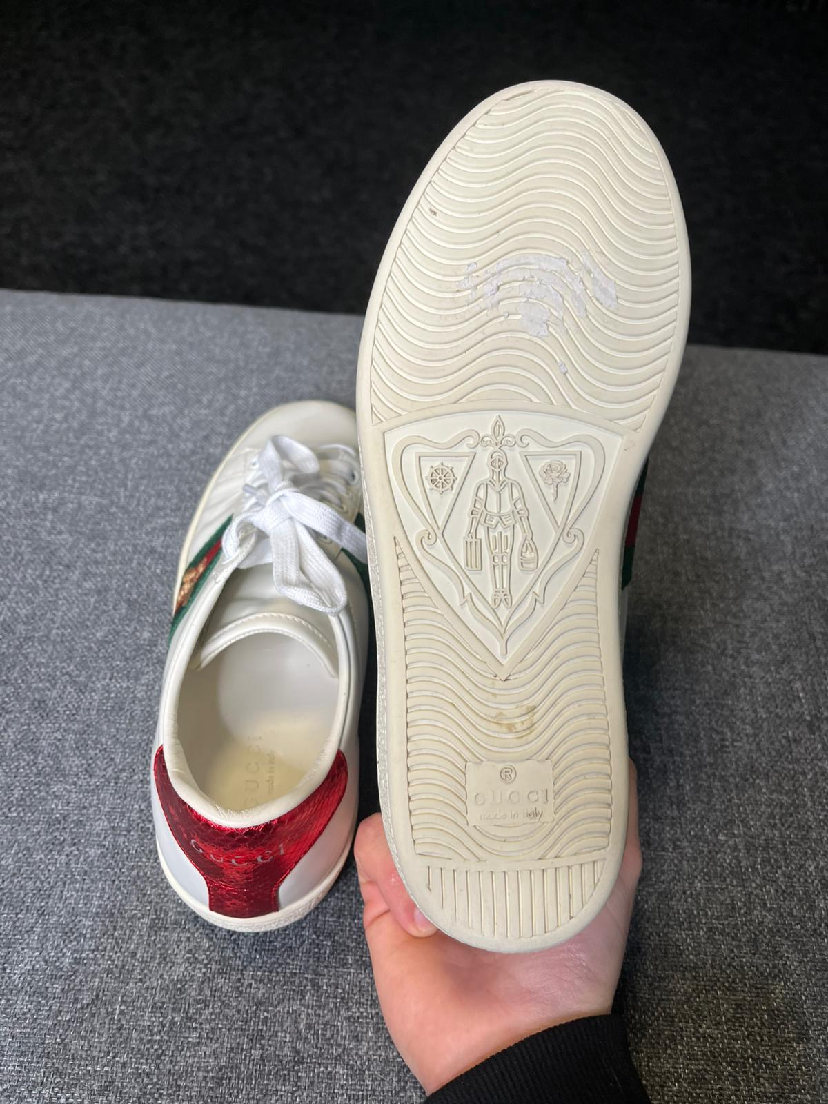 Gucci Ace White UK4 2000