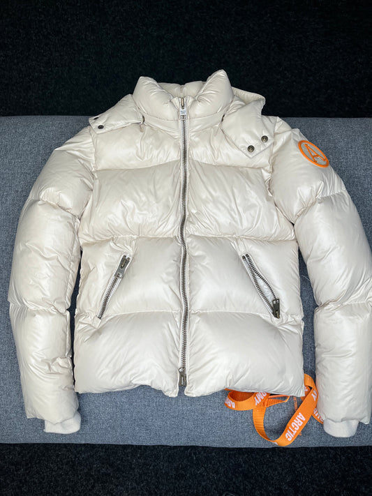 Arctic Army Puffer Jacket Chalk Age 12 1749