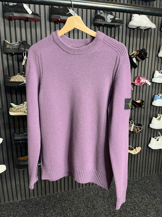 Stone Island Knit Sweater Purple 1797