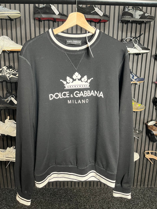 Dolce & Gabbana Sweater Black Small 1802