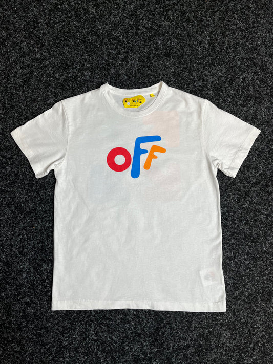 Off White Tee White Age 12 1943