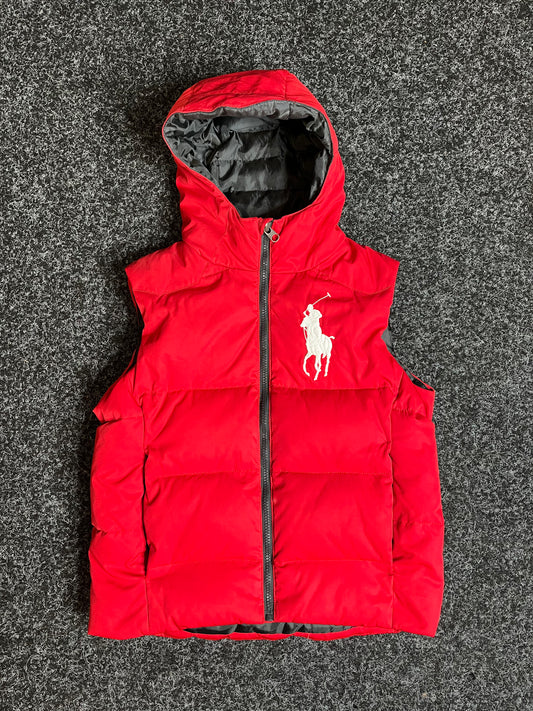 Ralph Lauren Gilet Red Medium Child 1945