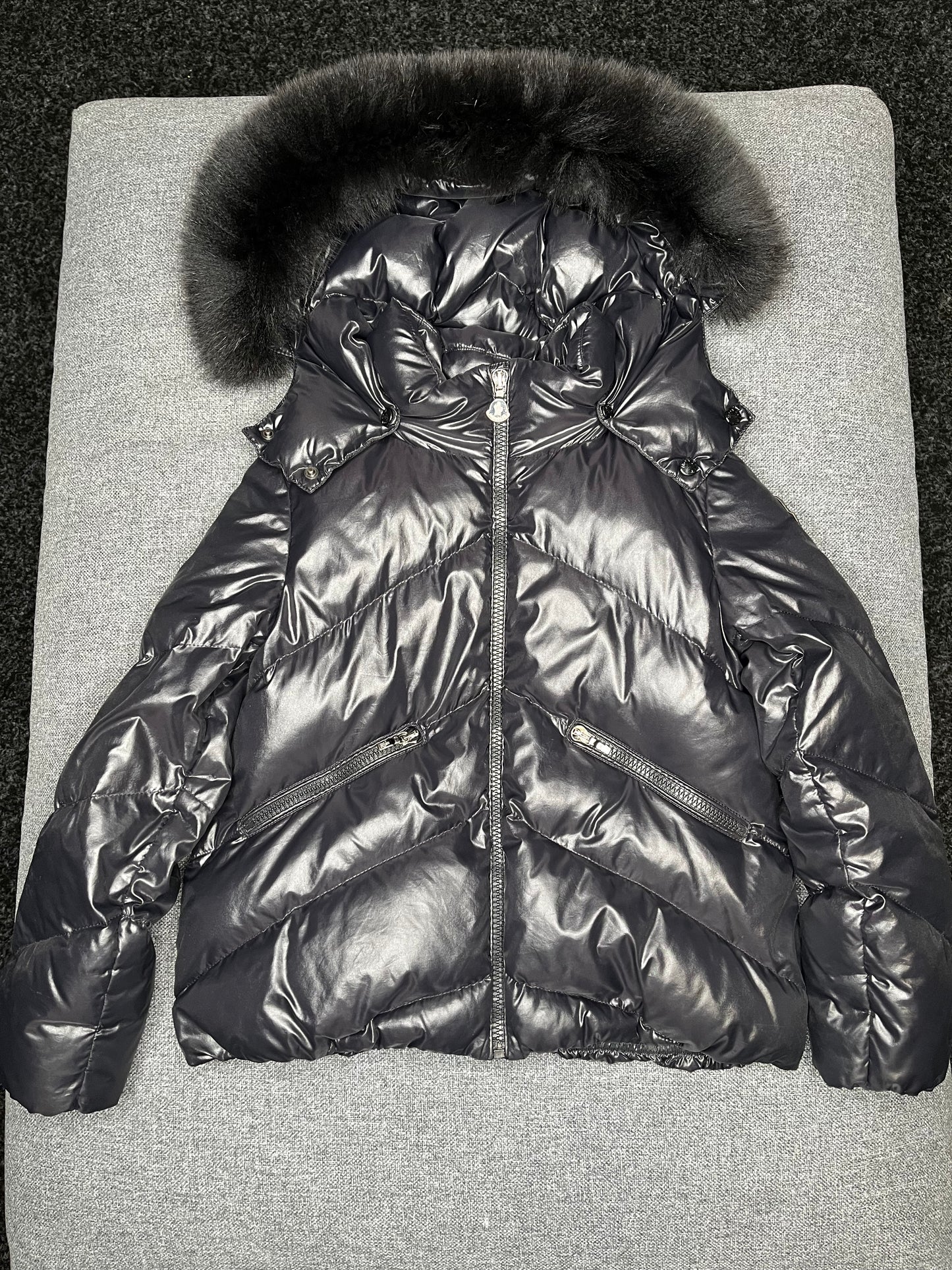 Moncler Anglais Jacket Black Age 8 1959