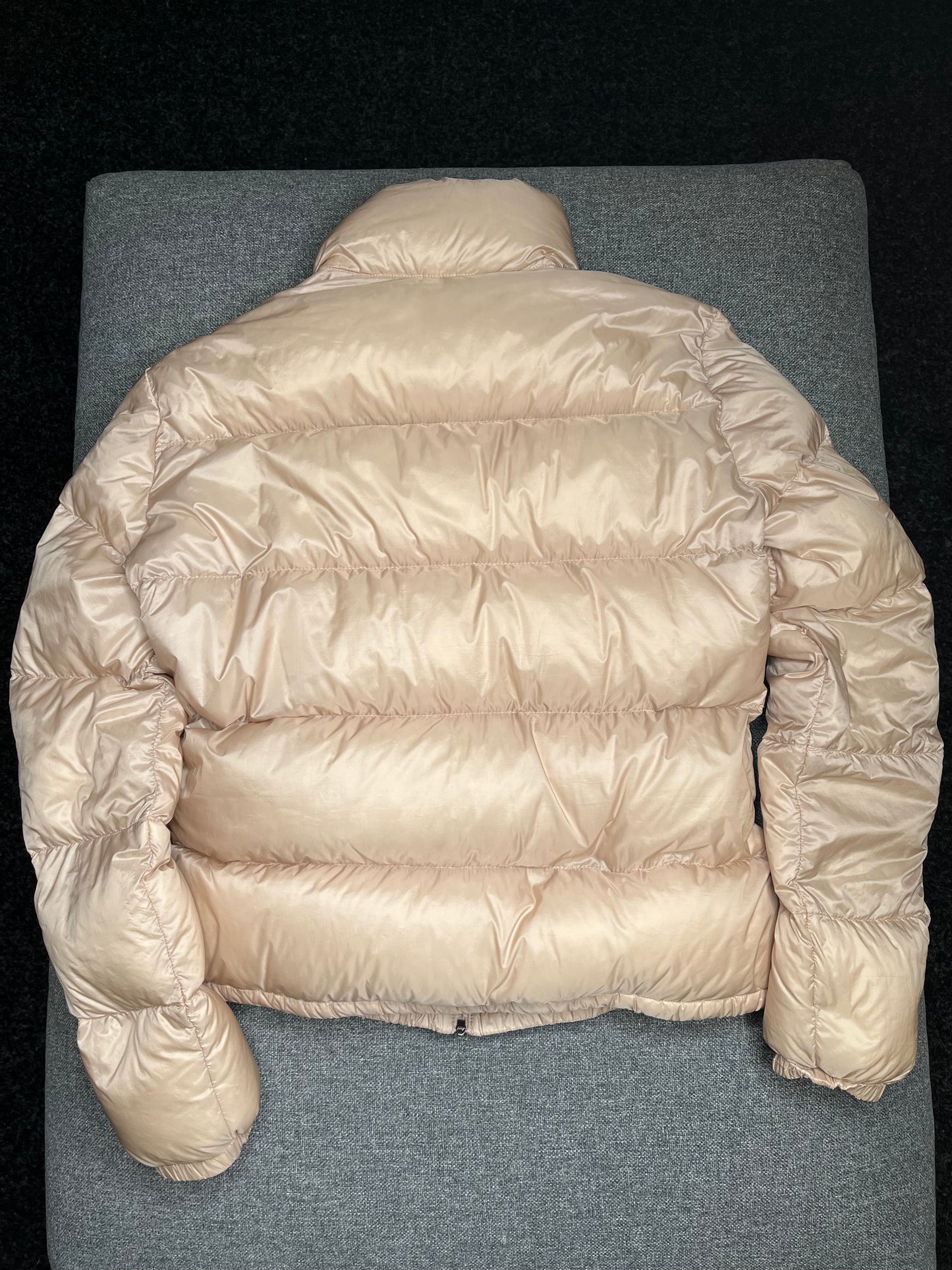 Moncler Lannic Down Jacket Beige Large 1961