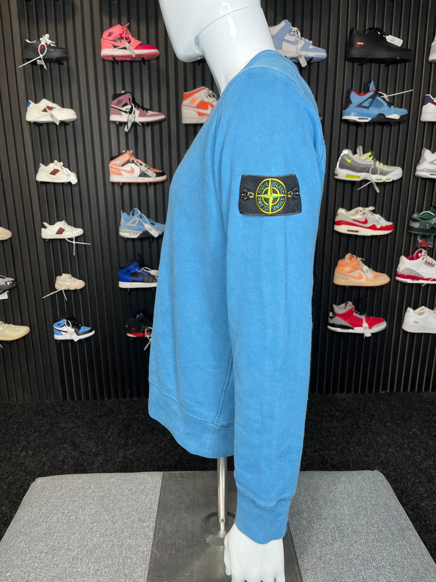 Stone Island Sweater Blue Small 1984